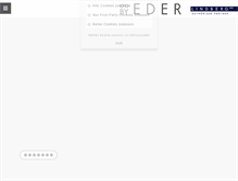 Tablet Screenshot of meistereder.com